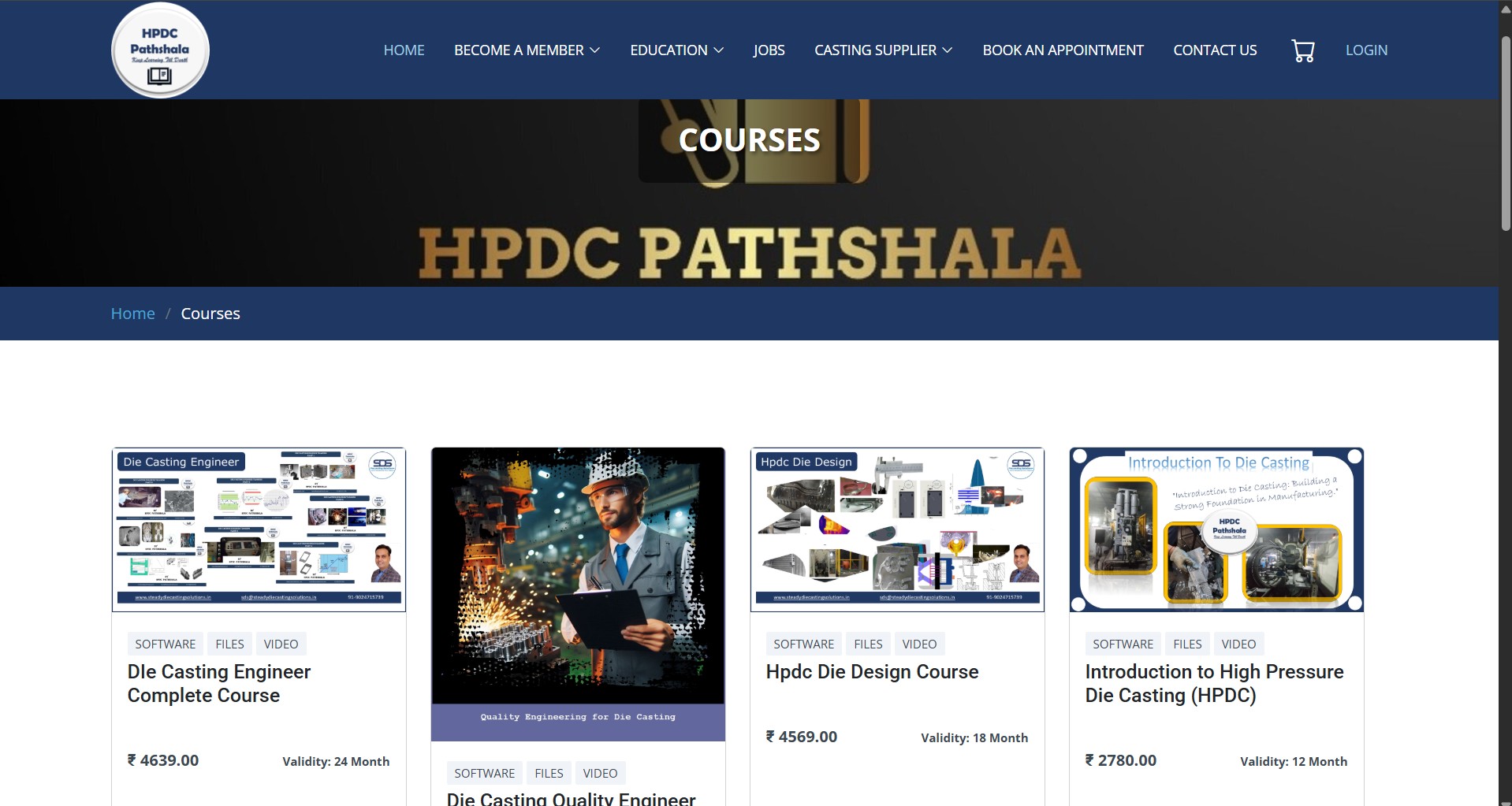 HPDCPathshala.com – Online Education & Professional Resource for High Pressure Die Casting