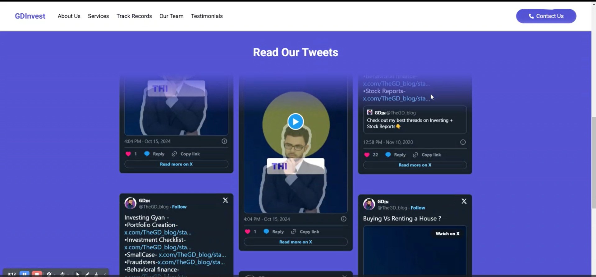 GDInvest.in – Data-Driven Investment & Portfolio Management Platform