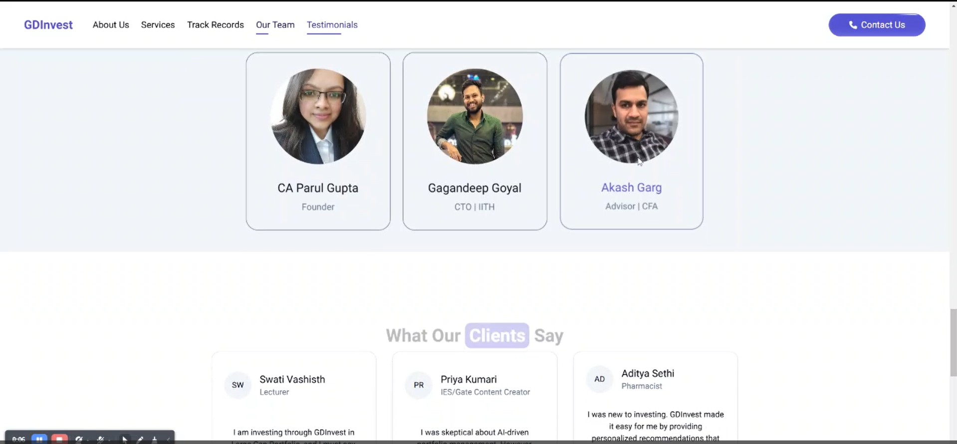 GDInvest.in – Data-Driven Investment & Portfolio Management Platform