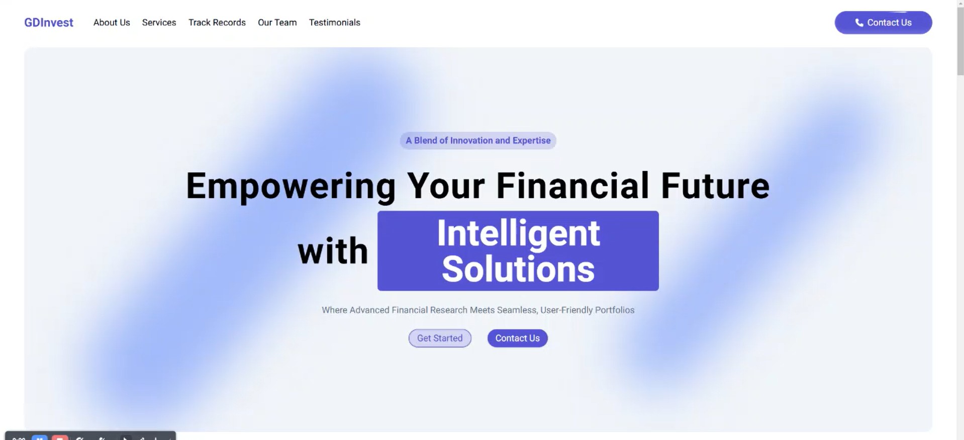 GDInvest.in – Data-Driven Investment & Portfolio Management Platform