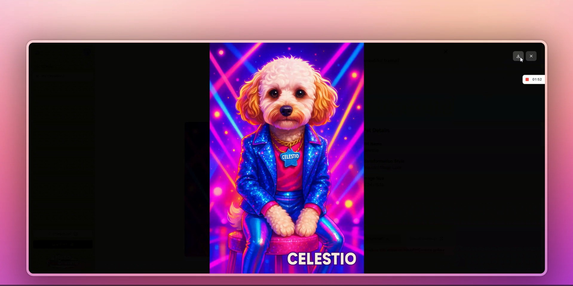 HelloPetDreams.com – AI Pet Portrait Generator Website